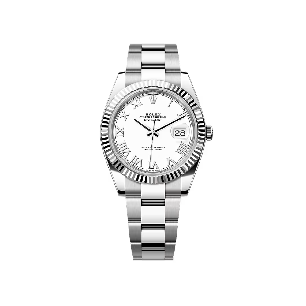 Rolex Datejust M126334-0023 41 Oyster White Gold