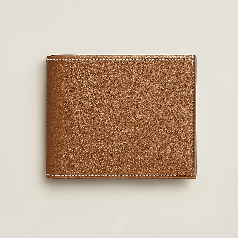 Hermes Citizen Twill Compact Card Holder