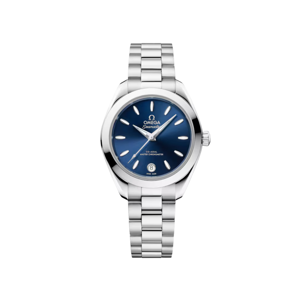 Seamaster Aqua Terra 150M 30 mm, steel on steel  Ref. 220.10.30.20.03.001