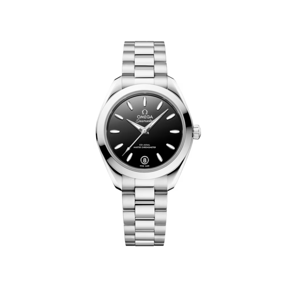 Seamaster Aqua Terra 150M 30 mm, steel on steel Ref. 220.10.30.20.01.001