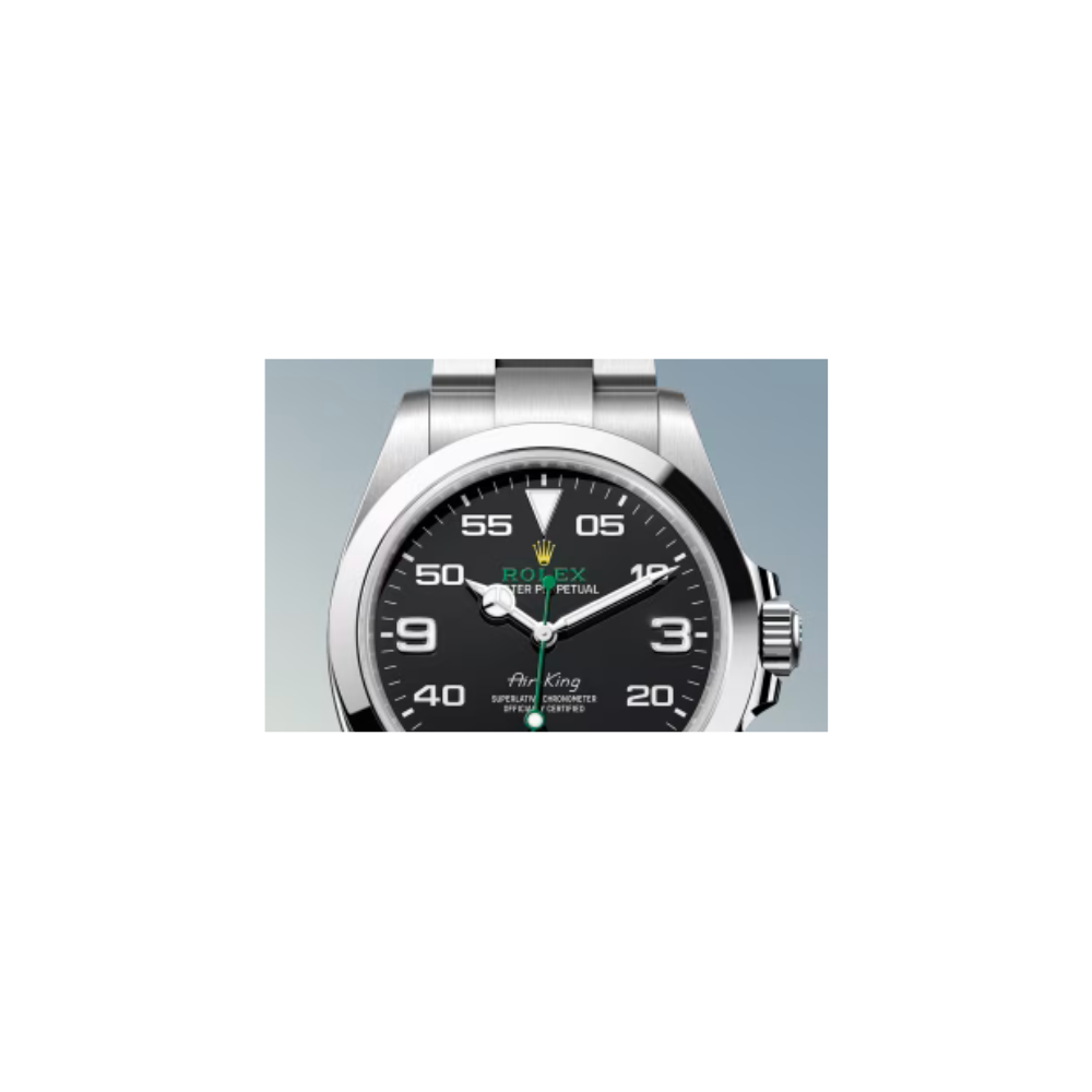 Rolex AirKing 126900 Oyster Perpetual Black 40mm - Image 7